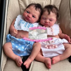 Full Body Silicone Doll Twins
