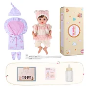 Babeside Dolly 12"/16" Realistic Silicone Quiet Baby Little Infant Girl Retaining Pacifier - Image 19