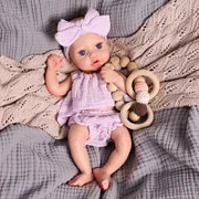 Babeside Dolly 12"/16" Realistic Silicone Quiet Baby Little Infant Girl Retaining Pacifier - Image 22