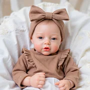 Babeside Ethan 12"/16" Realistic Silicone Quiet Baby Little Infant Girl Soft Support Presence - Image 3