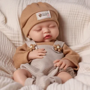 Babeside Nancy 16" Realistic Silicone Sleeping Baby Little Infant Girl Retaining Pacifier Memories You Can Hold