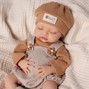Babeside Nancy 16" Realistic Silicone Sleeping Baby Little Infant Girl Retaining Pacifier Memories You Can Hold - Image 4