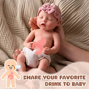 Babeside Twinnie 12"/16" Realistic Silicone sleeping Baby Little Infant Healing of the Heart - Image 20