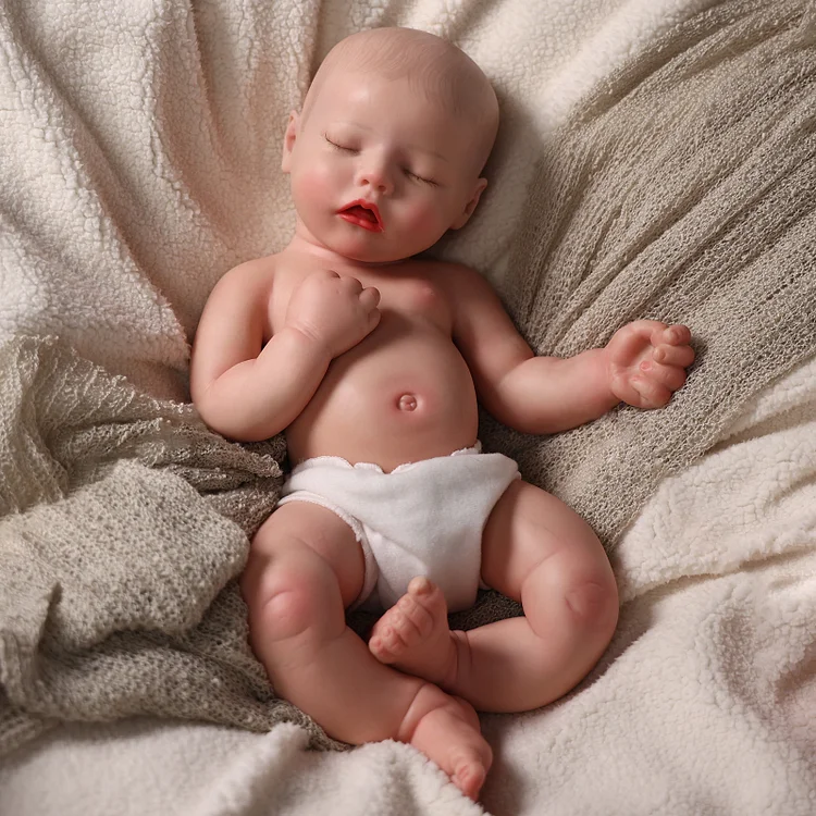 Babeside Twinnie 12"/16" Realistic Silicone sleeping Baby Little Infant Healing of the Heart - Image 25
