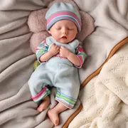 Babeside Twinnie 12"/16" Realistic Silicone sleeping Baby Little Infant Healing of the Heart - Image 10